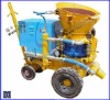 Dry mix shotcrete machine