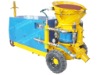 Dry mix shotcreting machine