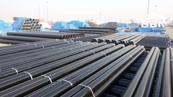DIN 17100 St52-3 ERW pipe