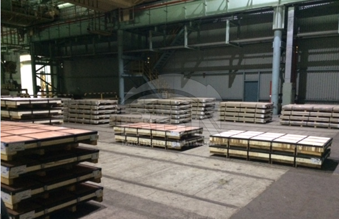 1500 tons ASTM 240 304L stainless steel plate to Tunisia in 2017