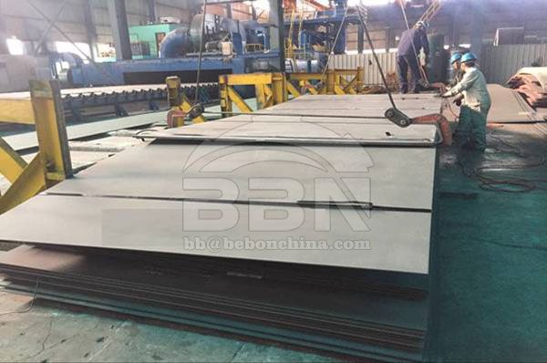 The United Arab Emirates 556 Tons ASTM A36 Steel Plates
