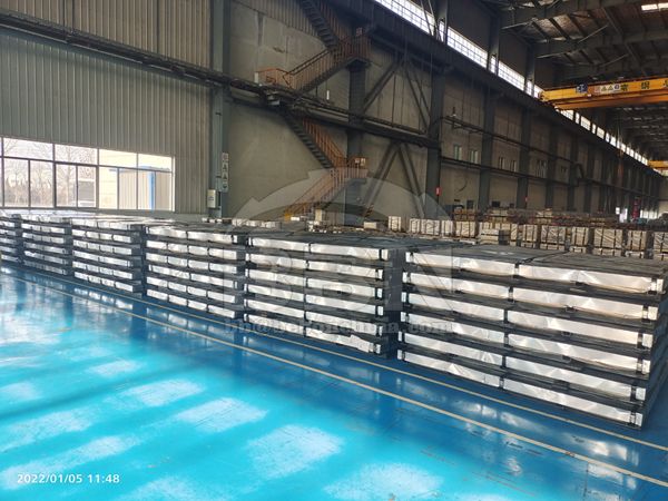 450 tons DX56D galvanized steel sheets to Turkey