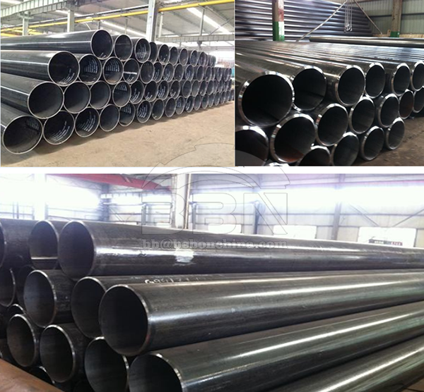2000 tons Q345B ERW steel pipe for the Prirazlomnoye project in Russia