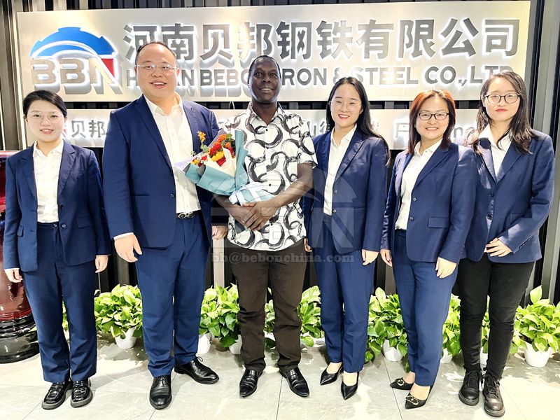 Kenya clients visit BBN Steel