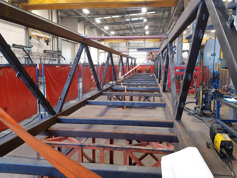 Australia bridges steel components machining