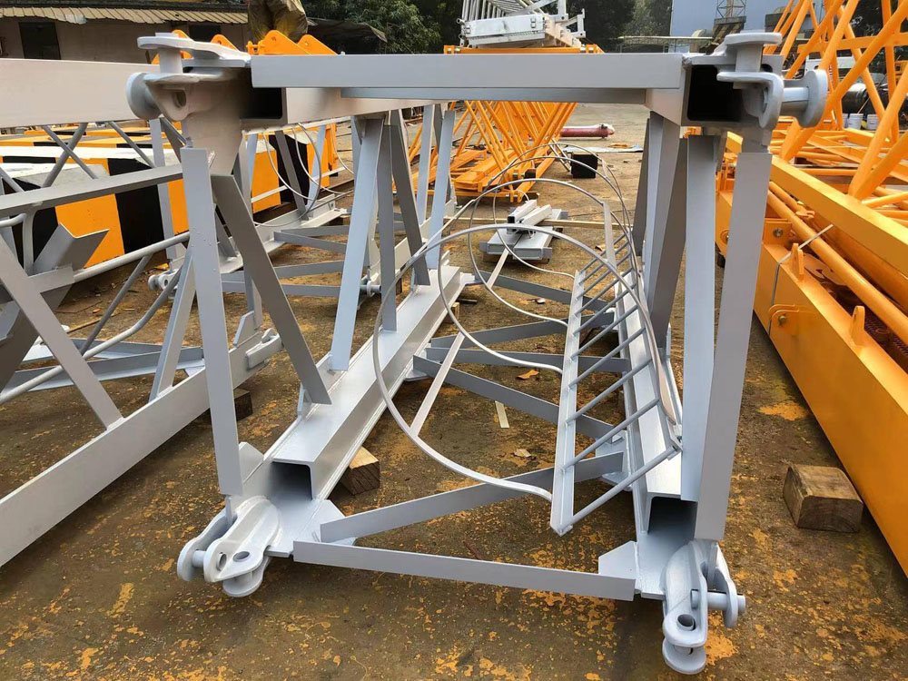 Mast crane steel structure machining