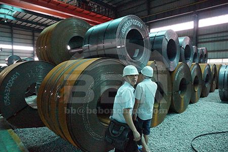 The export price of CIS hot rolled coil fell slightly