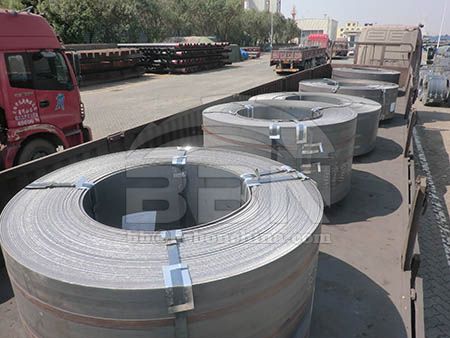 S235JR hot rolled carbon steel coil prices in China market on July 16