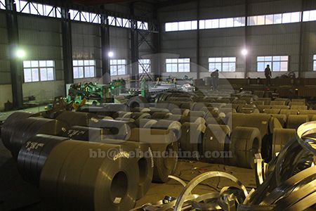 Price of EN10025-2 S275JR carbon hot rolled steel coil in China market on July 31