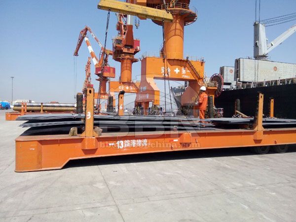2000 tons ASTM A36 carbon steel plate to Peru in 2015