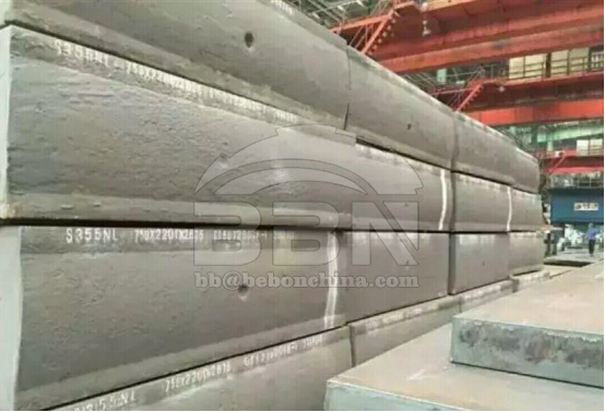 750mm Thickness S355NL Steel Plate Supply to Minsur in Peru