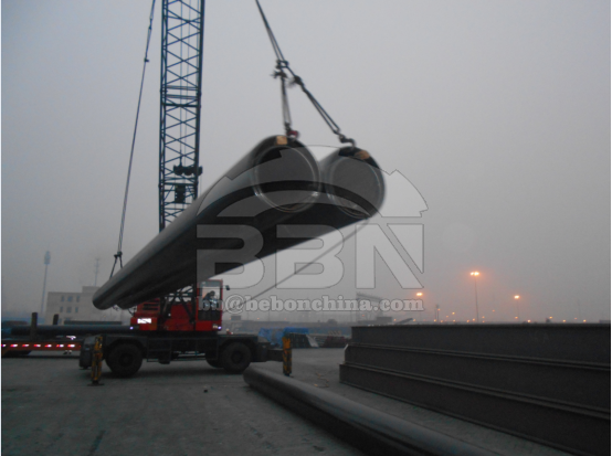 2600 tons API 5L Gr.B ERW steel pipe to BPDB in Bangladesh