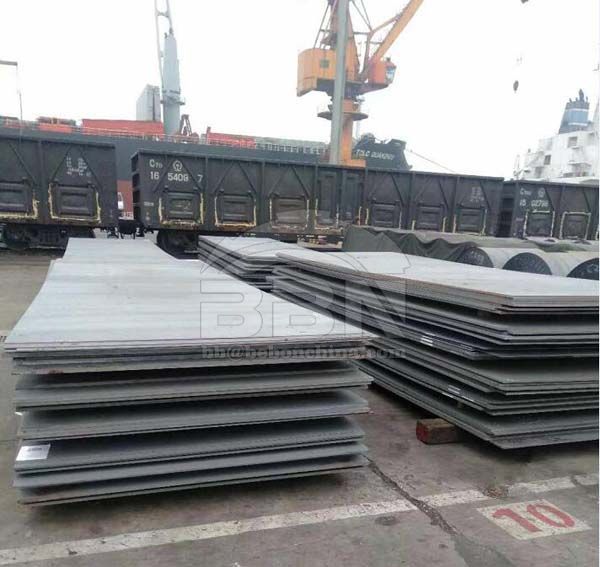 1220 Tons LR A And S275JR Steel Plate To Kenya