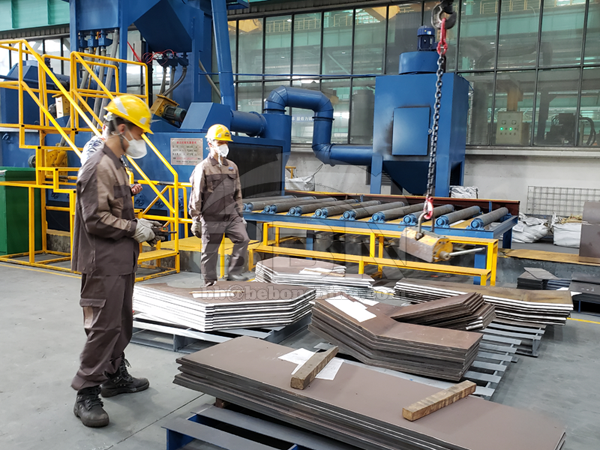Repeat order 1200 Tons Wear-resistant steel plate NM400 To Canada