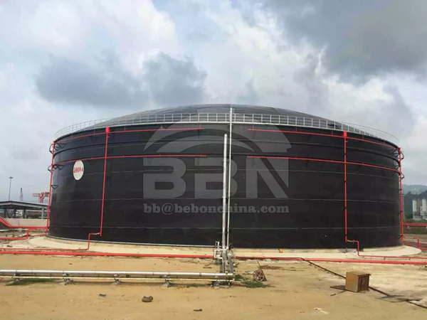 8 pcs 42699. 6 m³ big diameter Crude oil storage doom roof tank in A537CL2 steel grade