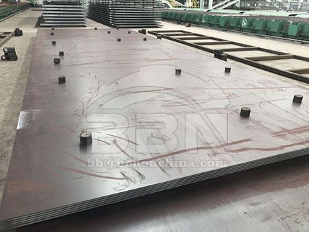 Corrosion-resistant A242 corten plate for outdoor structures