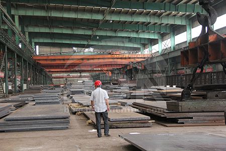 Chemical composition and mechanical properties of S355N/S355NL steel plate