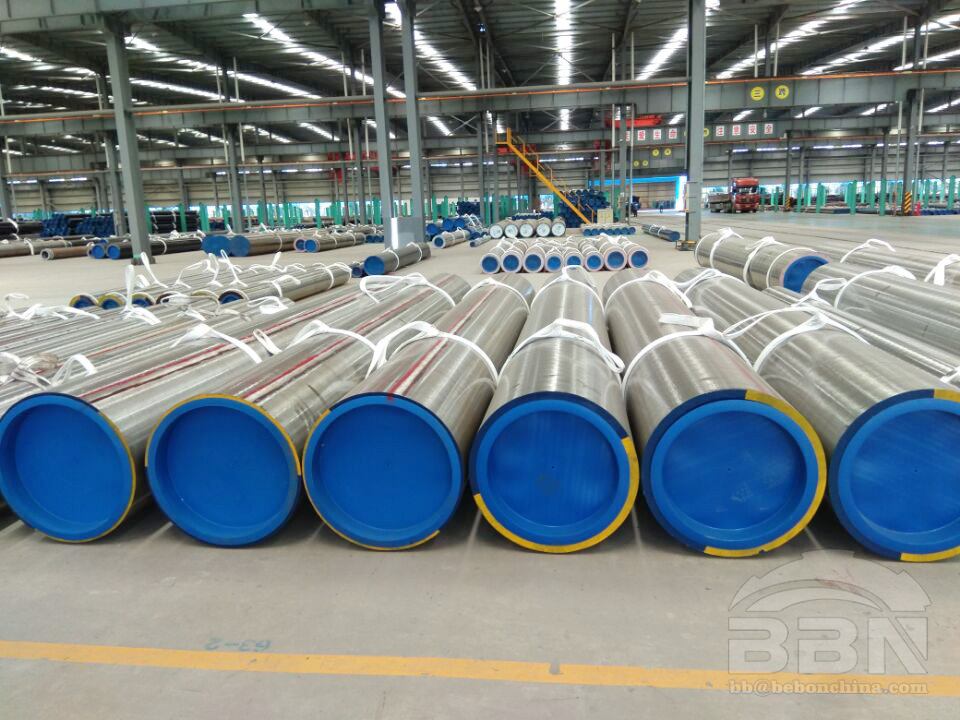 Large diameter seamless steel pipe and H Beamfor shipbuilding
