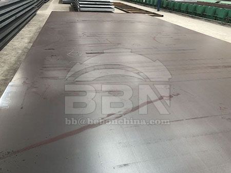 BBN 180mm high grade FH785 offshore steel fills in the domestic blank