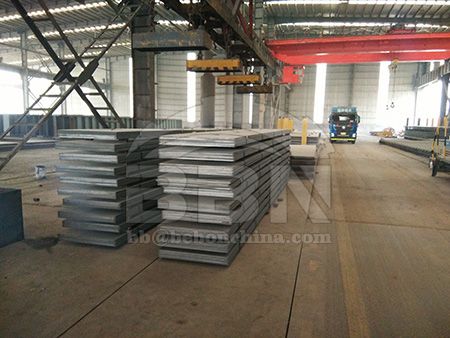 What is application of boiler steel EN 10028 2 P265GH normalized plate